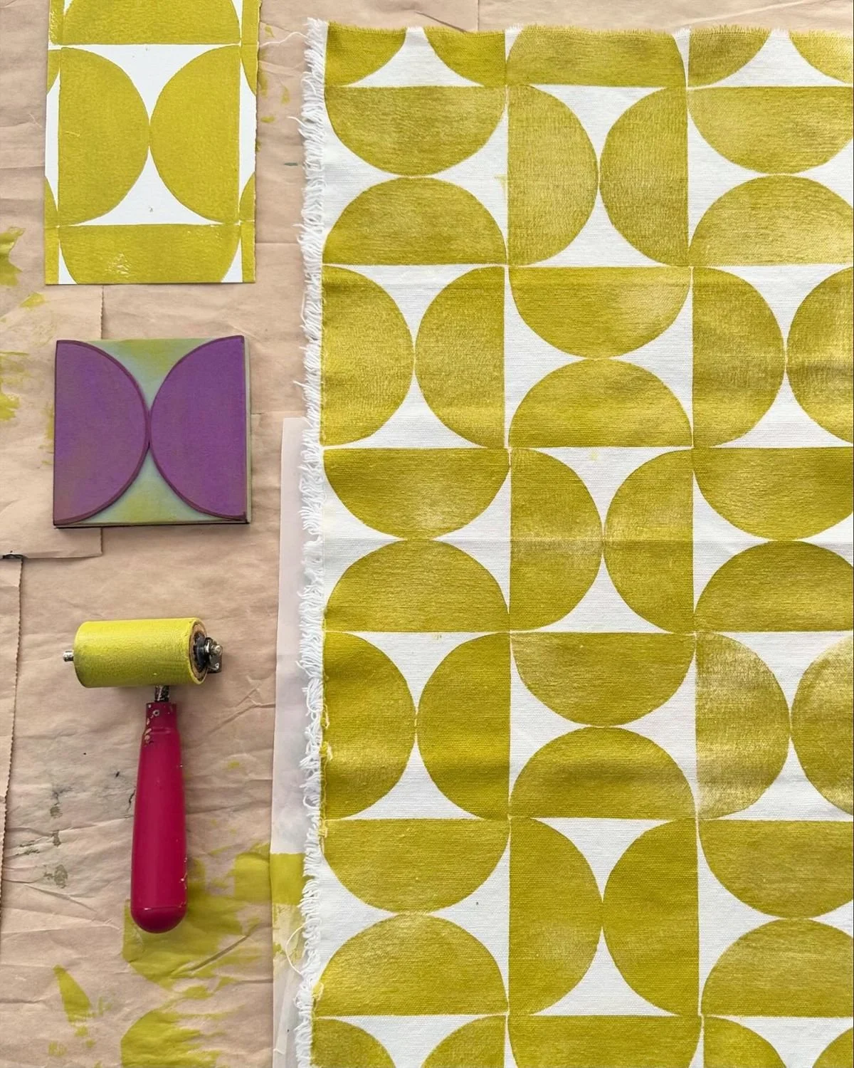 Workshop: Printmaking on Canvas Totes