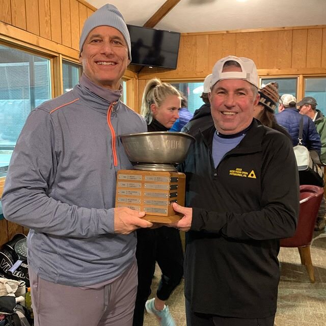 Congrats 2020 CLE Cup 🏆 winners, Robbie Edelstein &amp; John Schloss, and our runners up, Dave Lowe &amp; Leland Morris with an exciting three set battle🙌