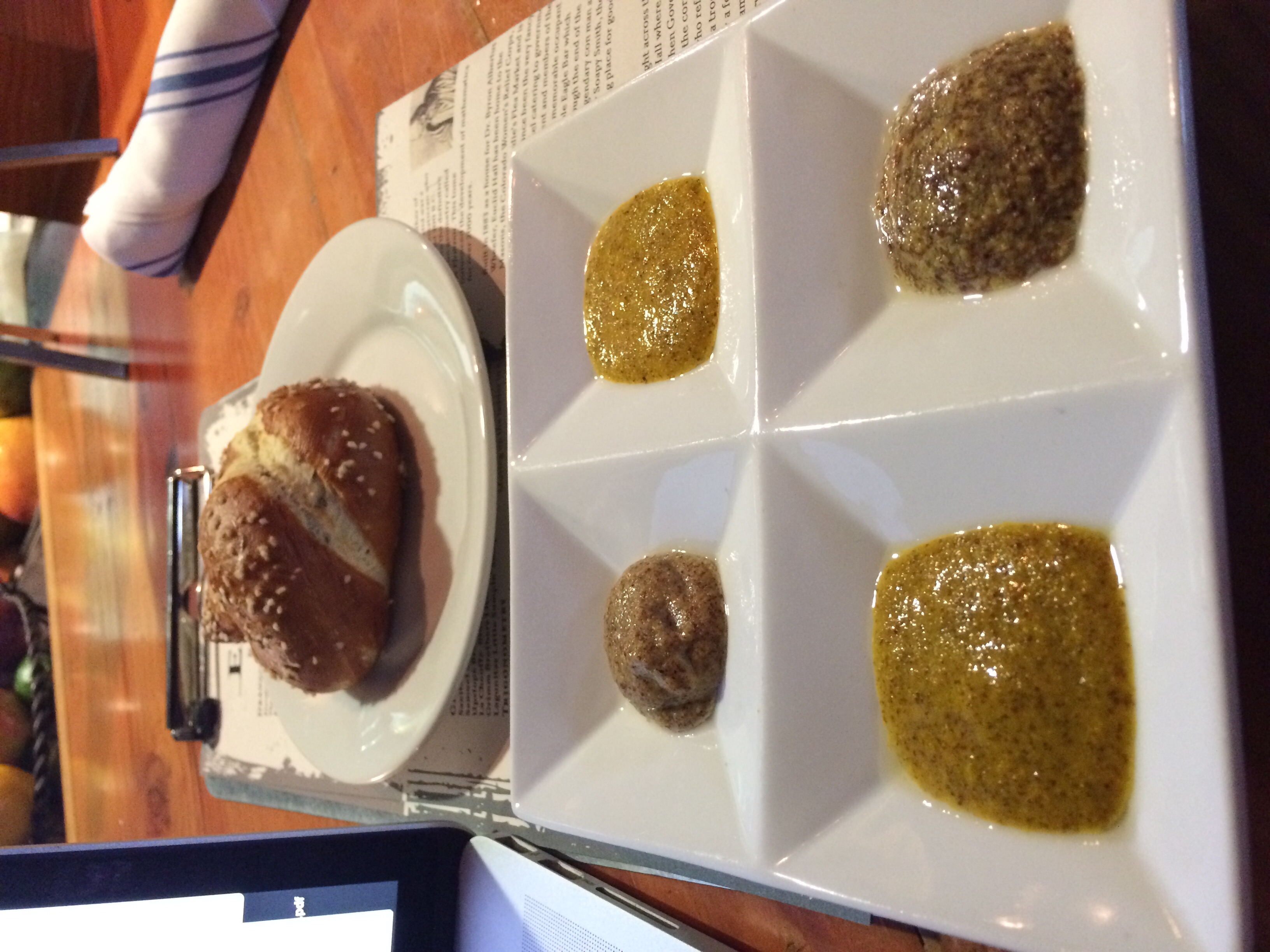 Bomb Pretzel Rolls @ Euclid Kitchen