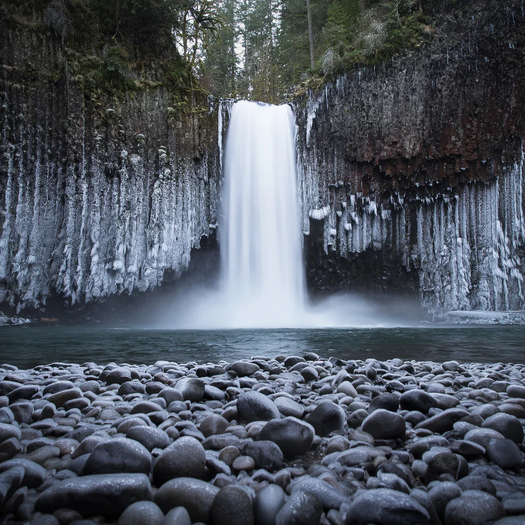 One of many gorgeous waterfalls in Orgeon
