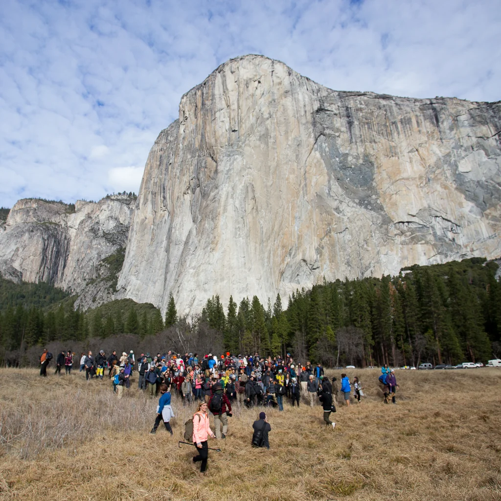 Yosemite Instameet over 150 joined in on the fun! #YNPinstameet