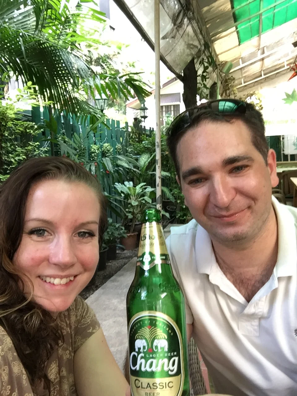 it was hot there... really hot... this beer was warm by the third or fourth sip