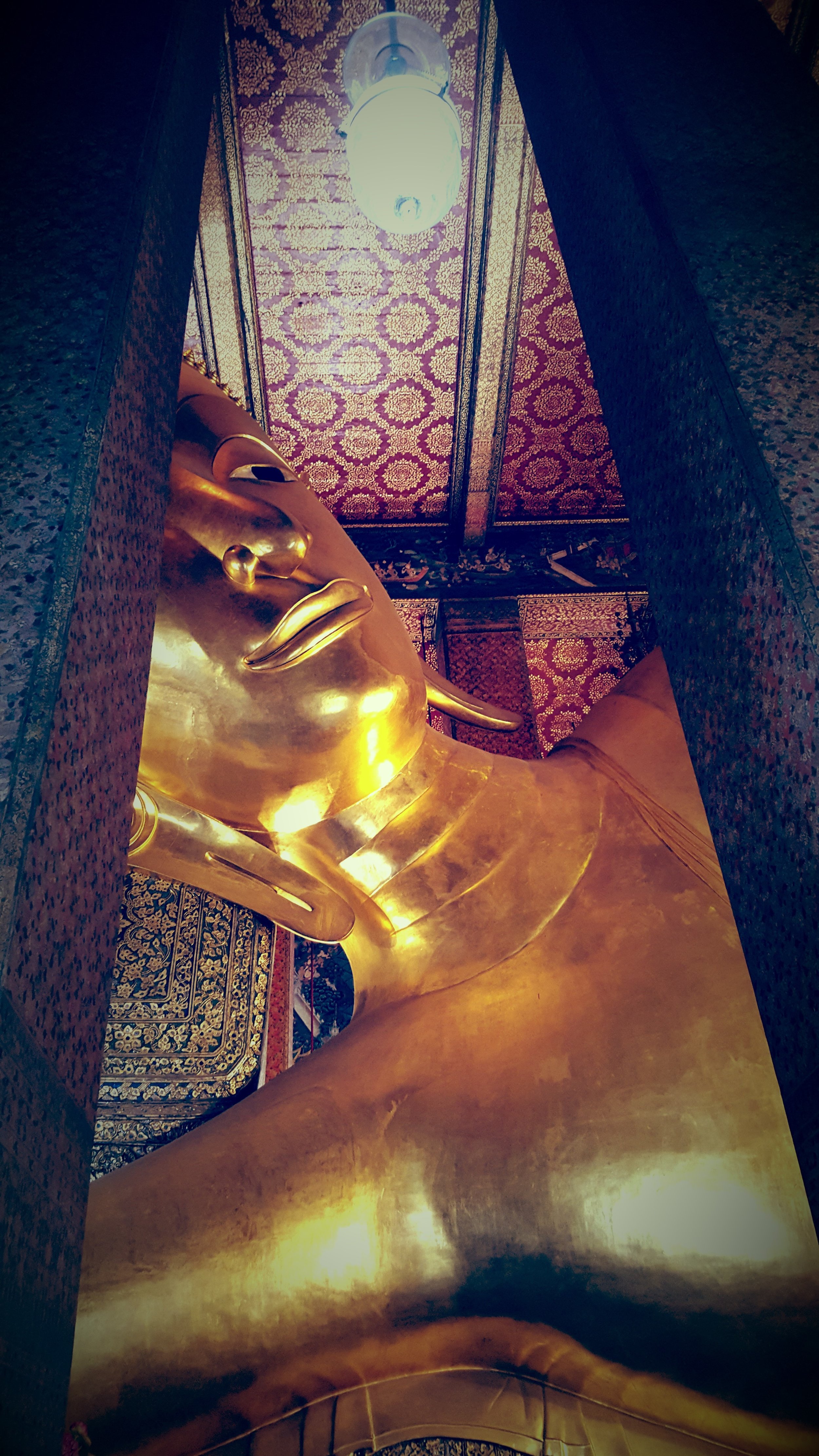 The Temple of The Reclining Buddha in Bangkok, Wat Pho