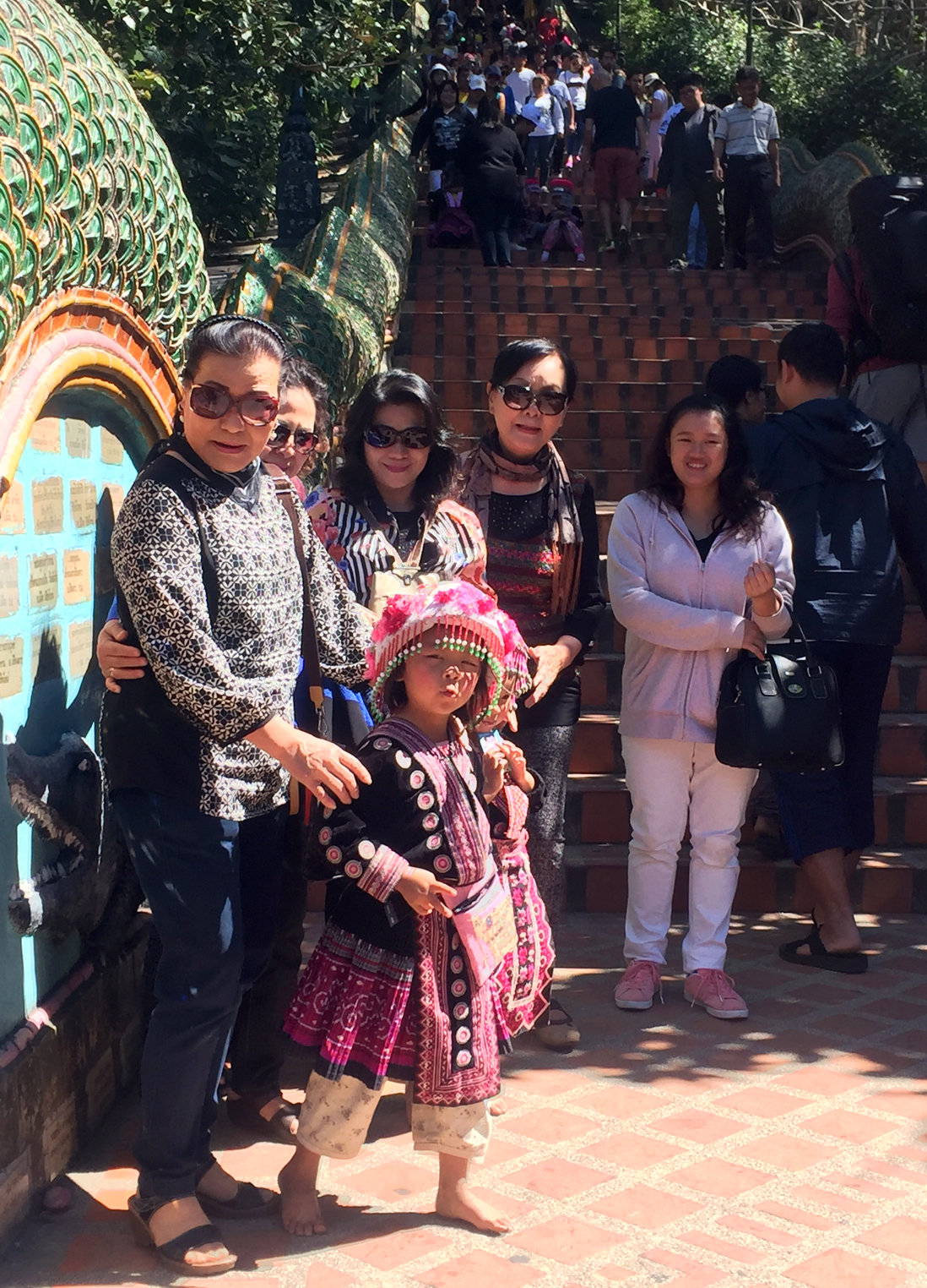 Watch out for the adorable girls who want to take a picture with you… they are known thieves.