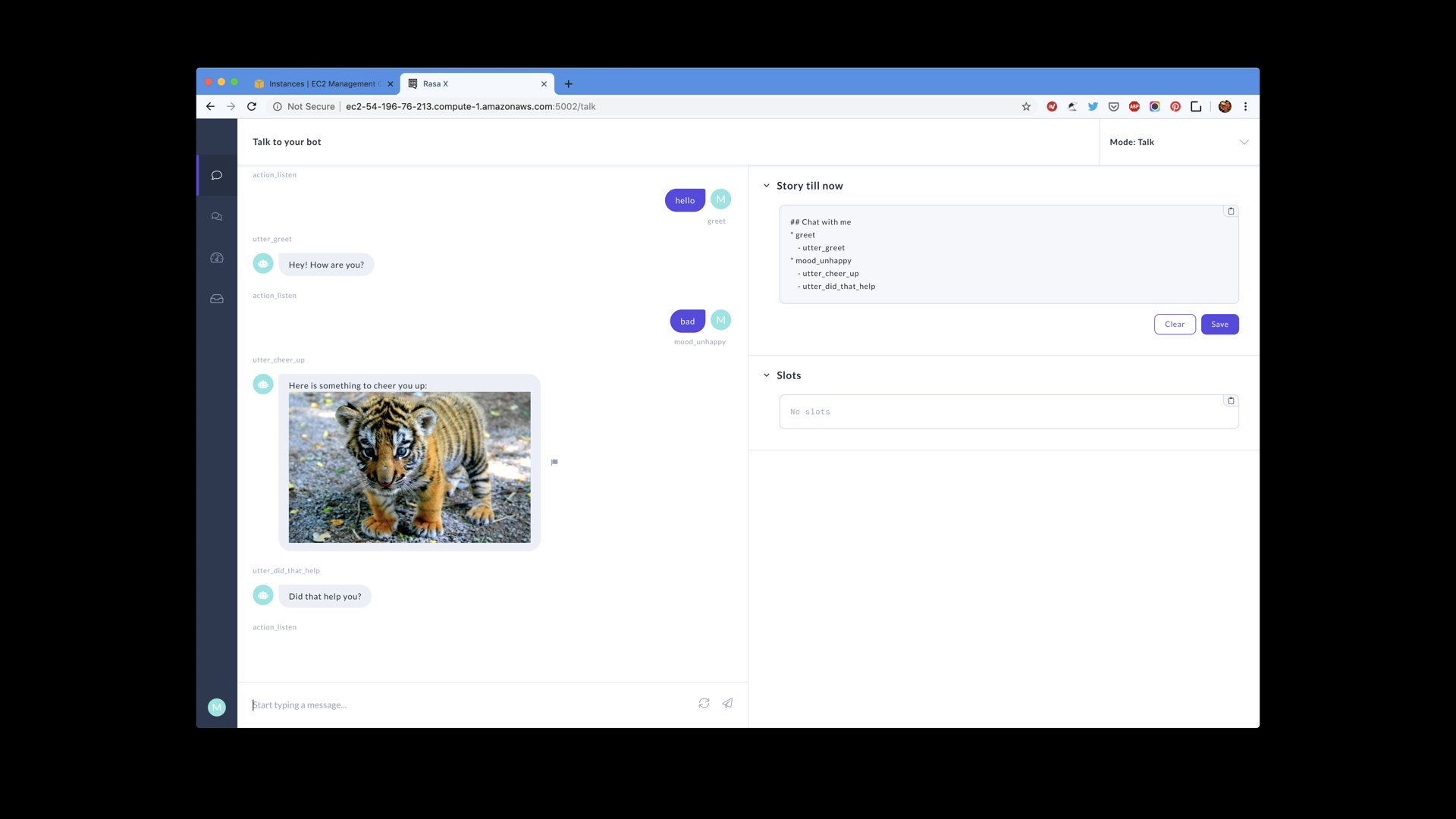 … to RASA, TF - for more complex designs (e.g. multi-intent inquiries)