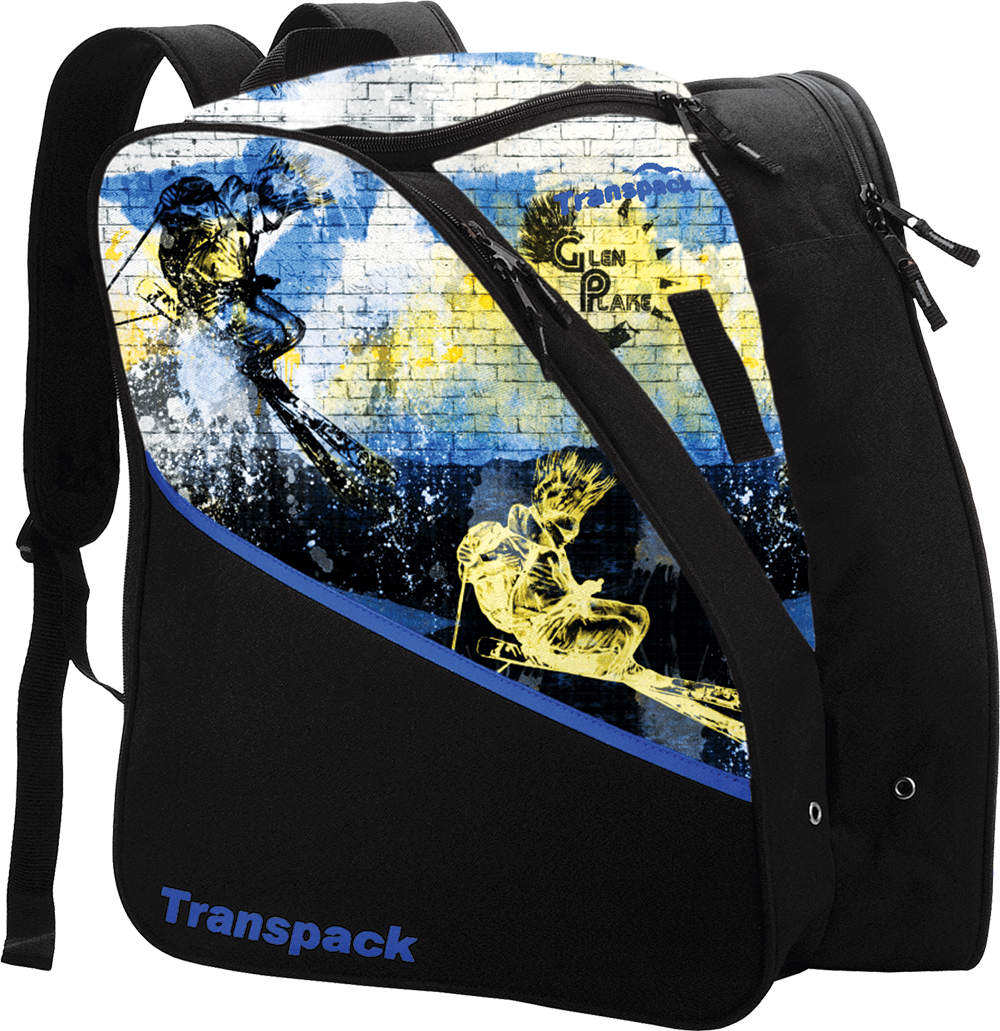 Transpack Edge Junior Kids Ski Snowboard Boot Helmet Gear Backpack Teal 