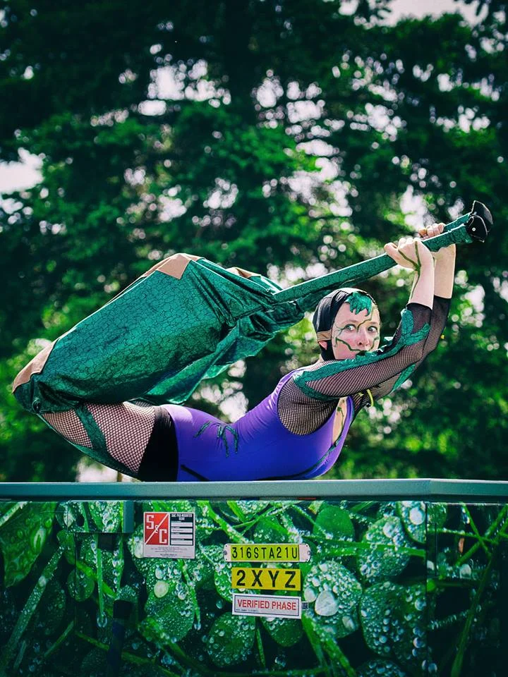 Acro Alien - St Albert Children’s Festival. Photo by Marc Chalifoux