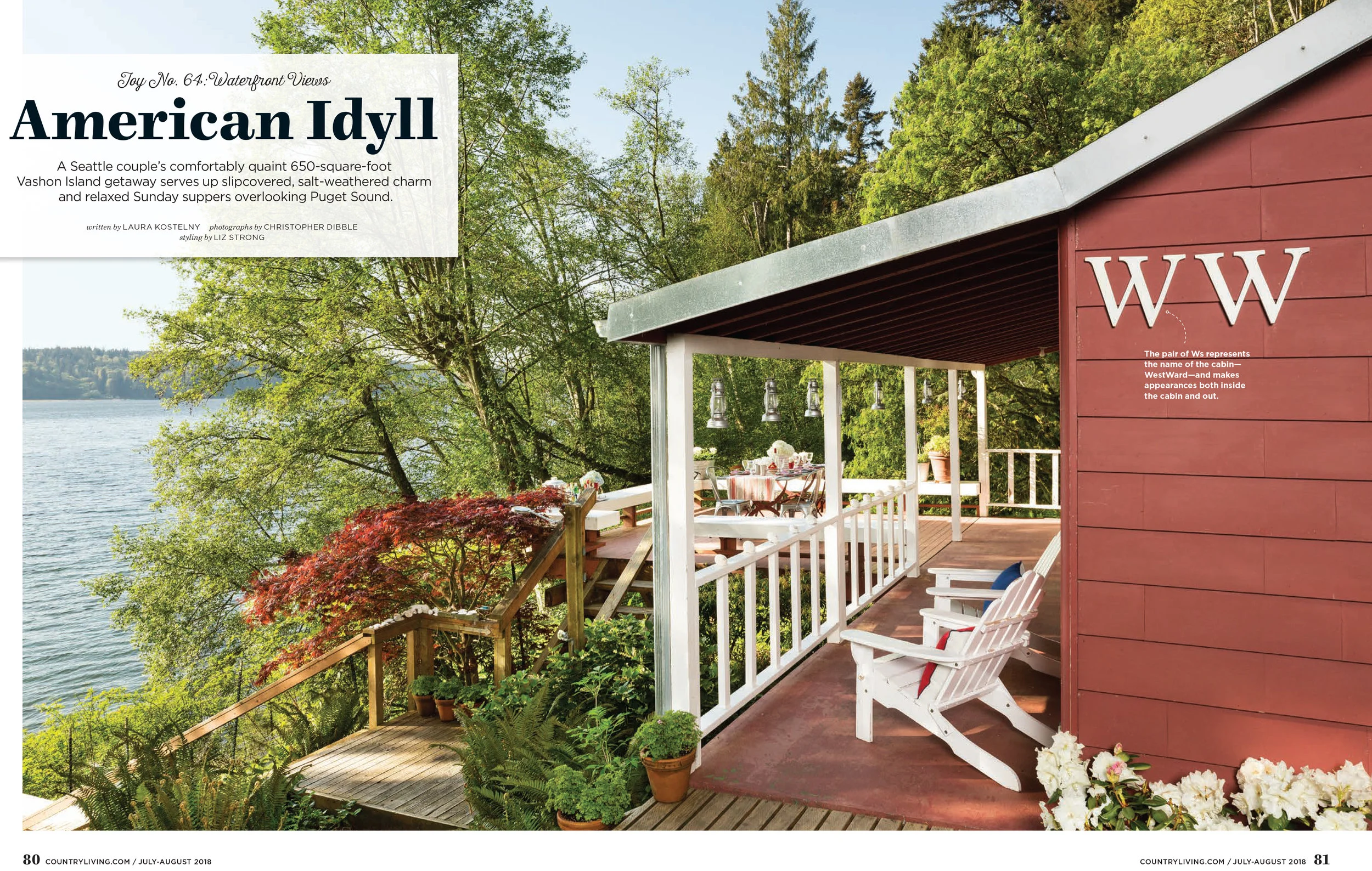 Country Living Feature Story - West Ward Home Tour