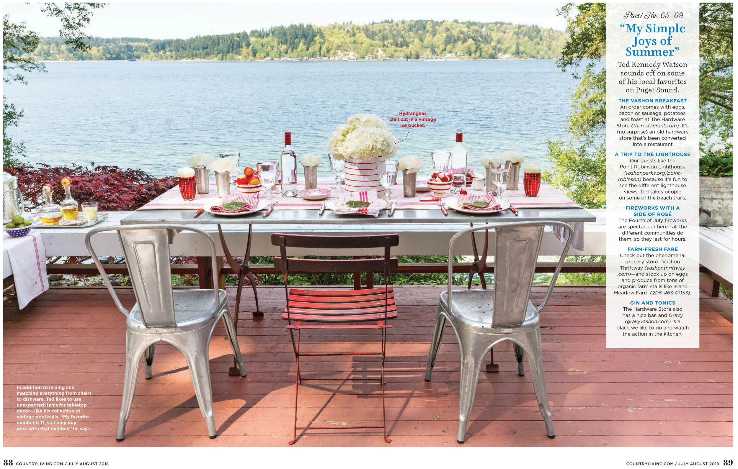 Country Living Feature Story - West Ward Home Tour
