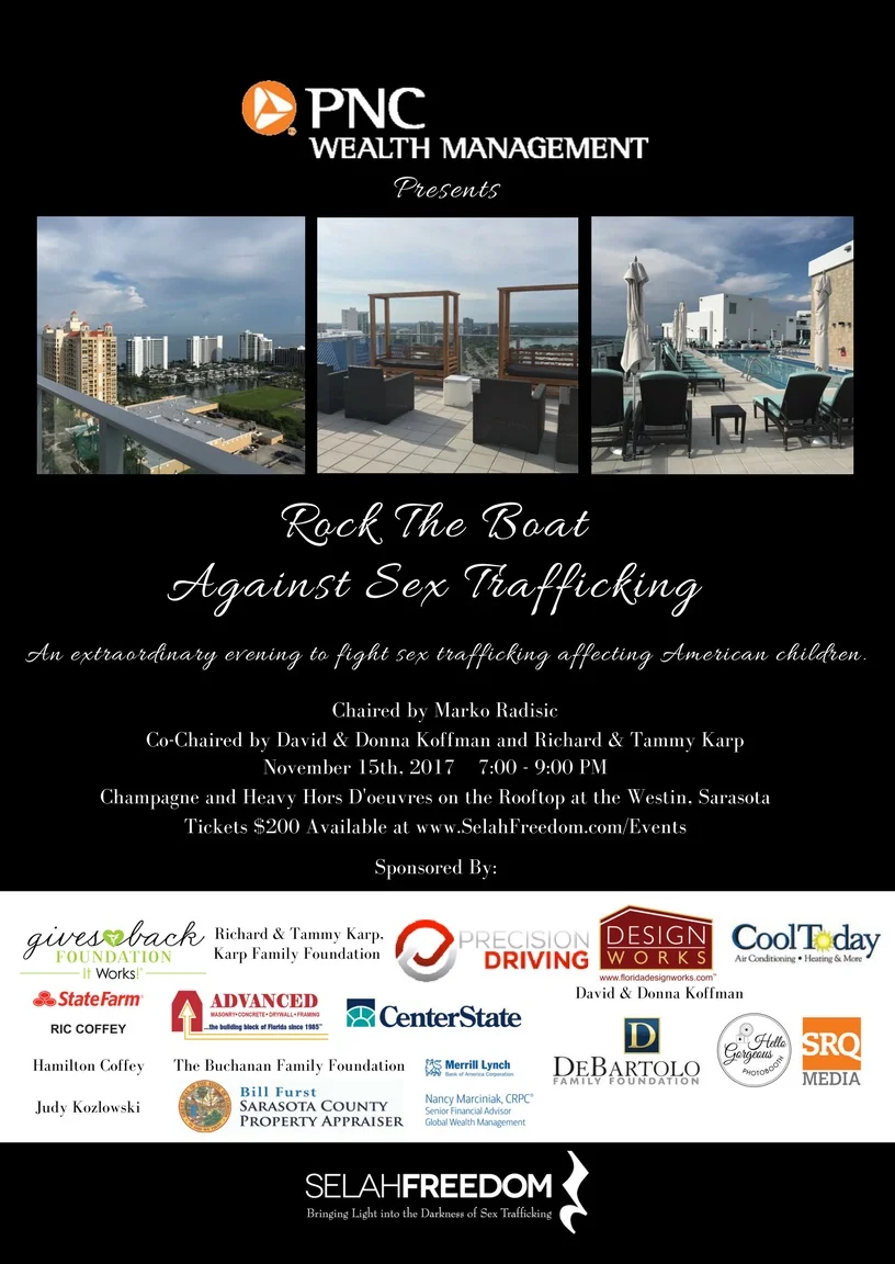 Selah Freedom's: Rock the Boat Against Sex Trafficking