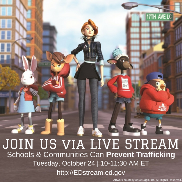 Live Stream: Schools & Communities Can Help Prevent Trafficking