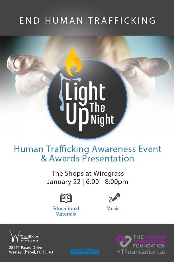Light Up the Night Human Trafficking Awareness Event