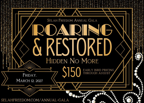 SAVE THE DATE: Selah Freedom's Annual Spring Gala-Tampa