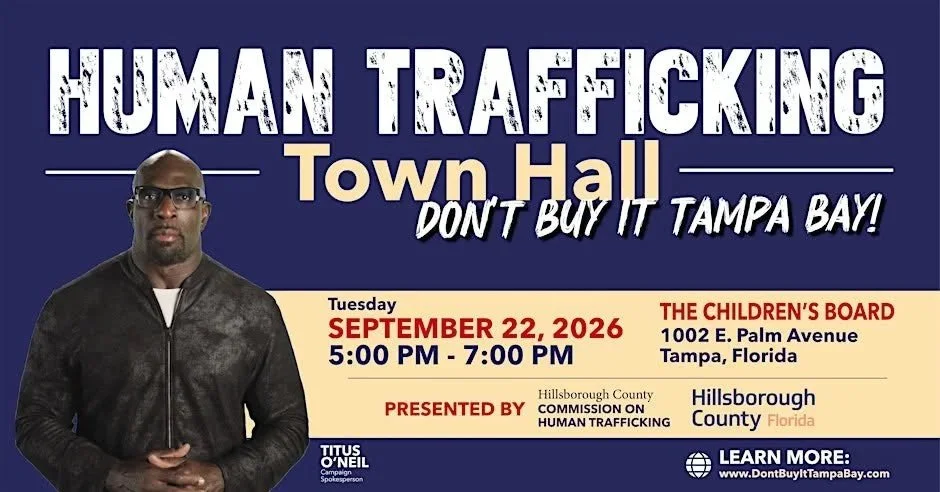 Human Trafficking Town Hall "Don't Buy it Tampa Bay"