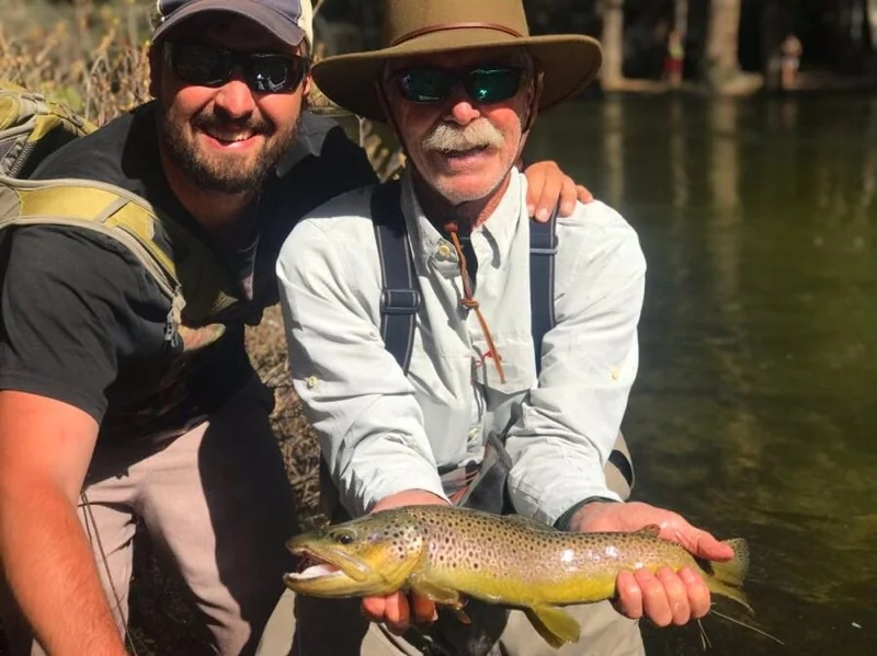 Jerry with a nice Brown Trout