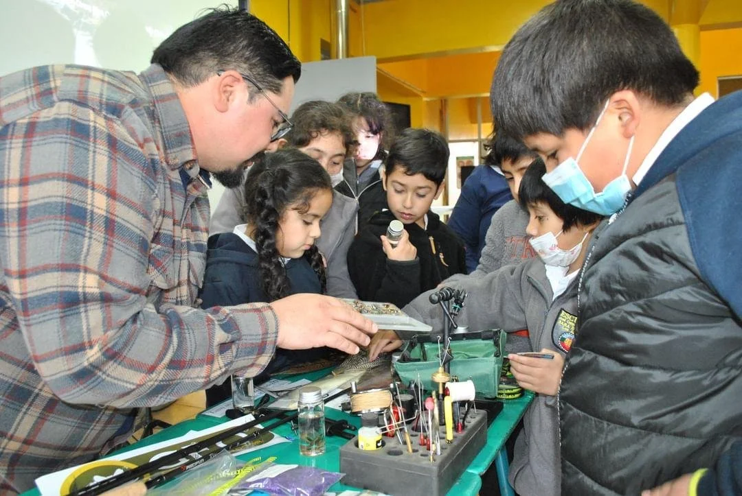 Reel Recycling with Hector in Patagonia