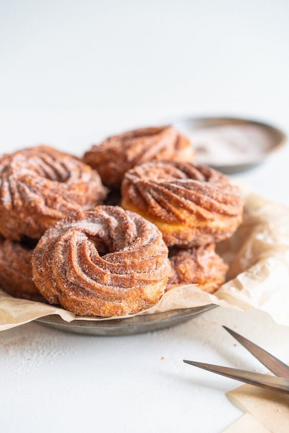 Spiced Sugar Crullers, Cloudy Kitchen