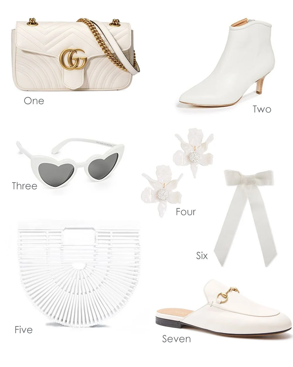 White Accessories for Fall