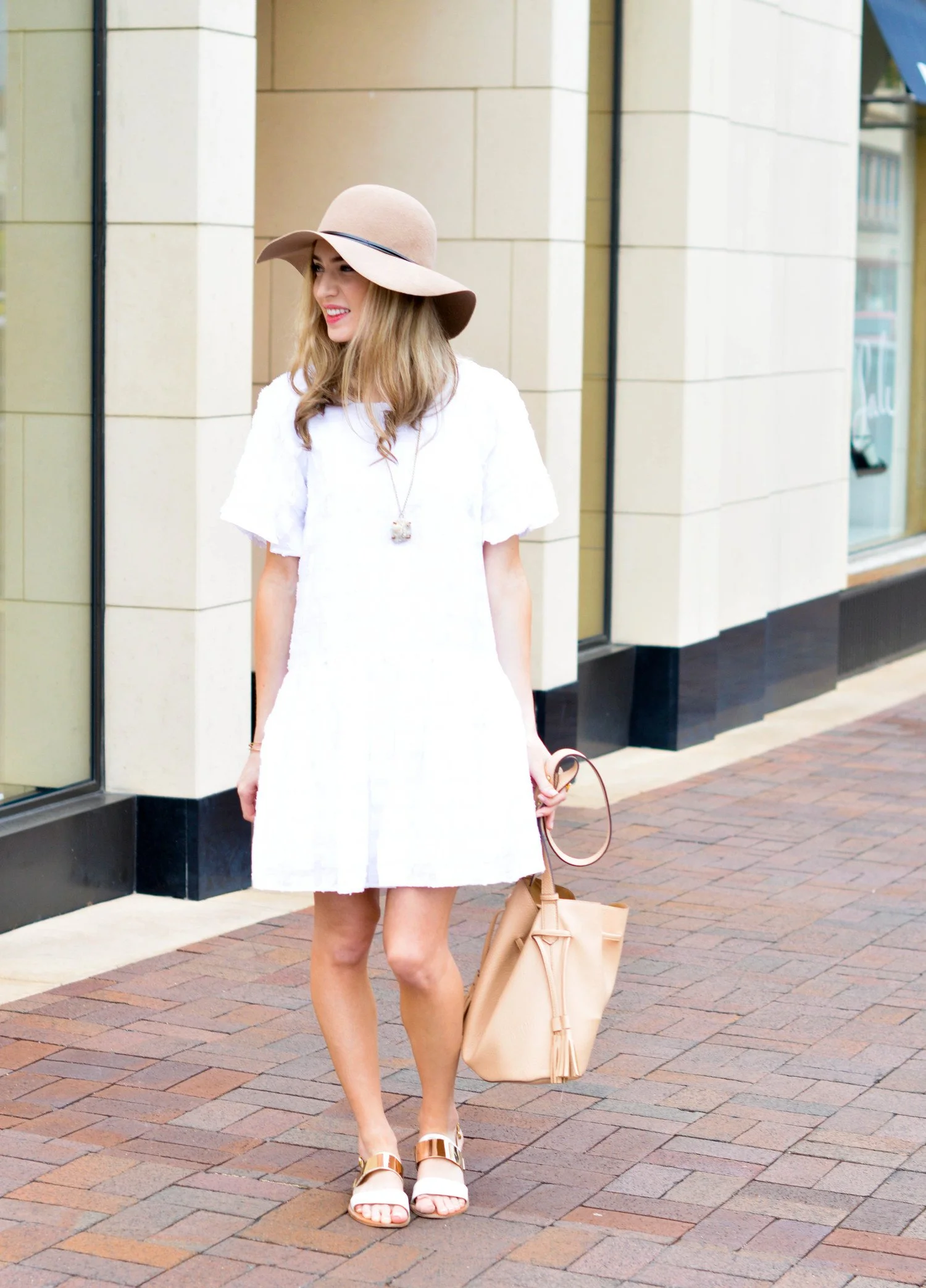 The White Summer Dress