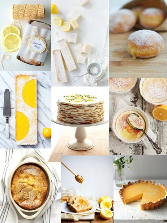 Spring Inspiration Board: Lemon Fresh