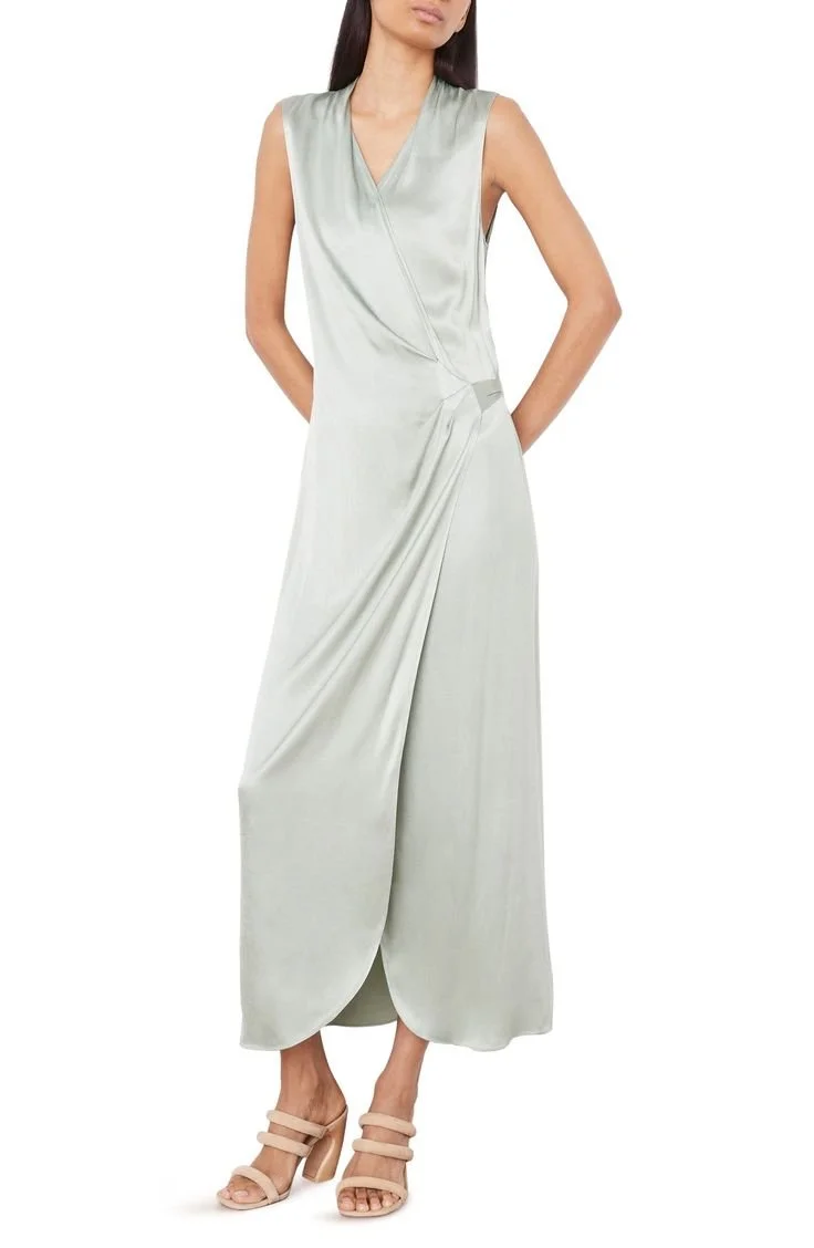 Silk Wrap Dress
