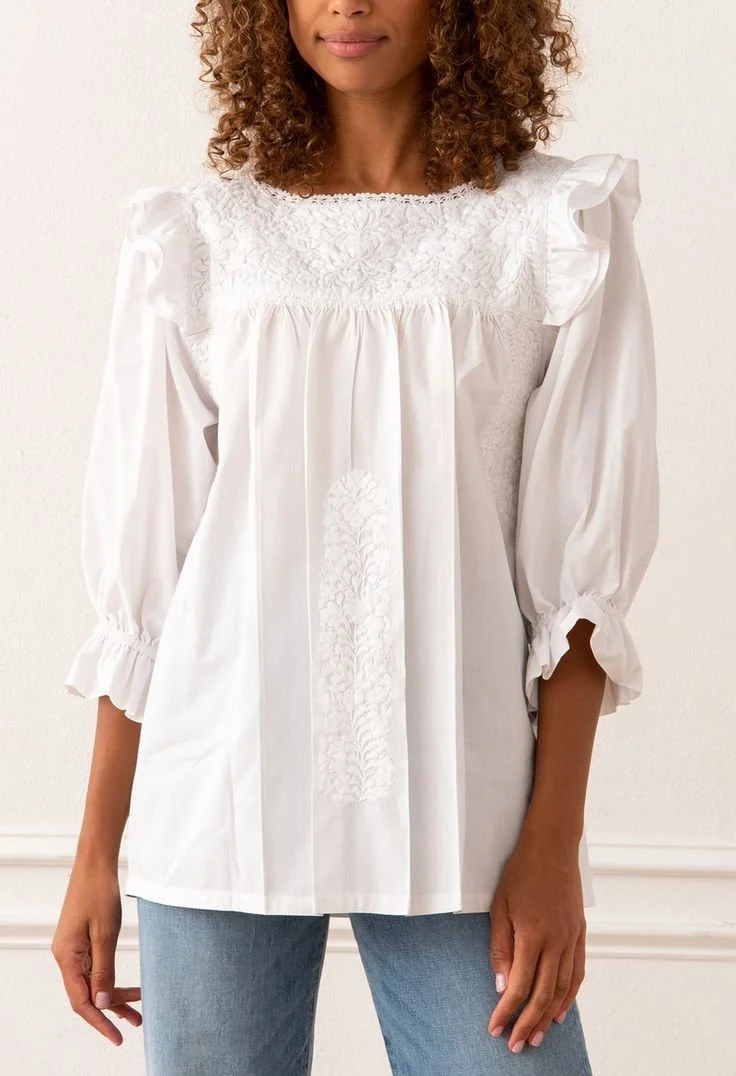 Embroidered Top