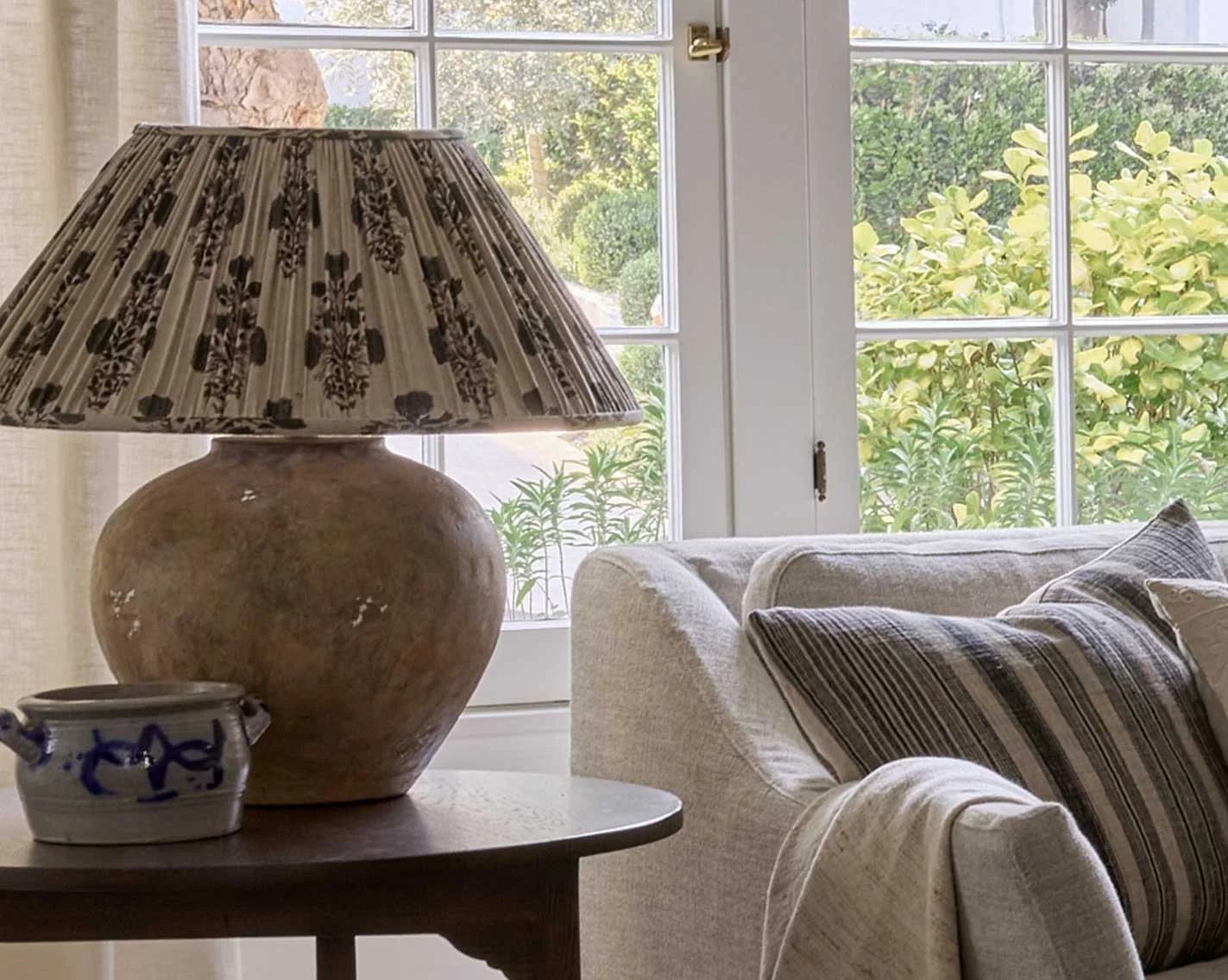 The Charm of Pleated Lampshades