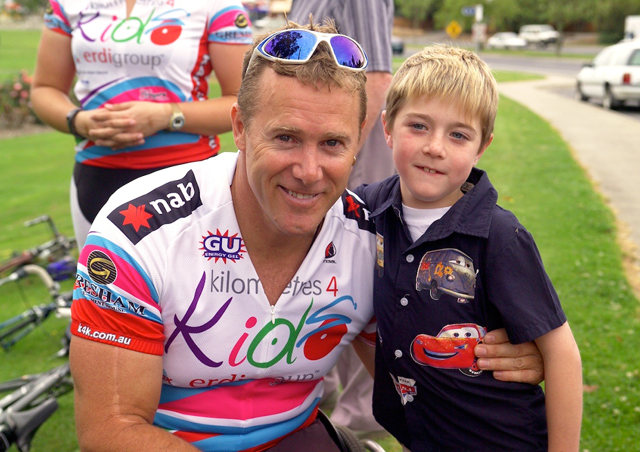 Kilometers For Kids 2002 – raised $400,000 to launch John Maclean Foundation nationally