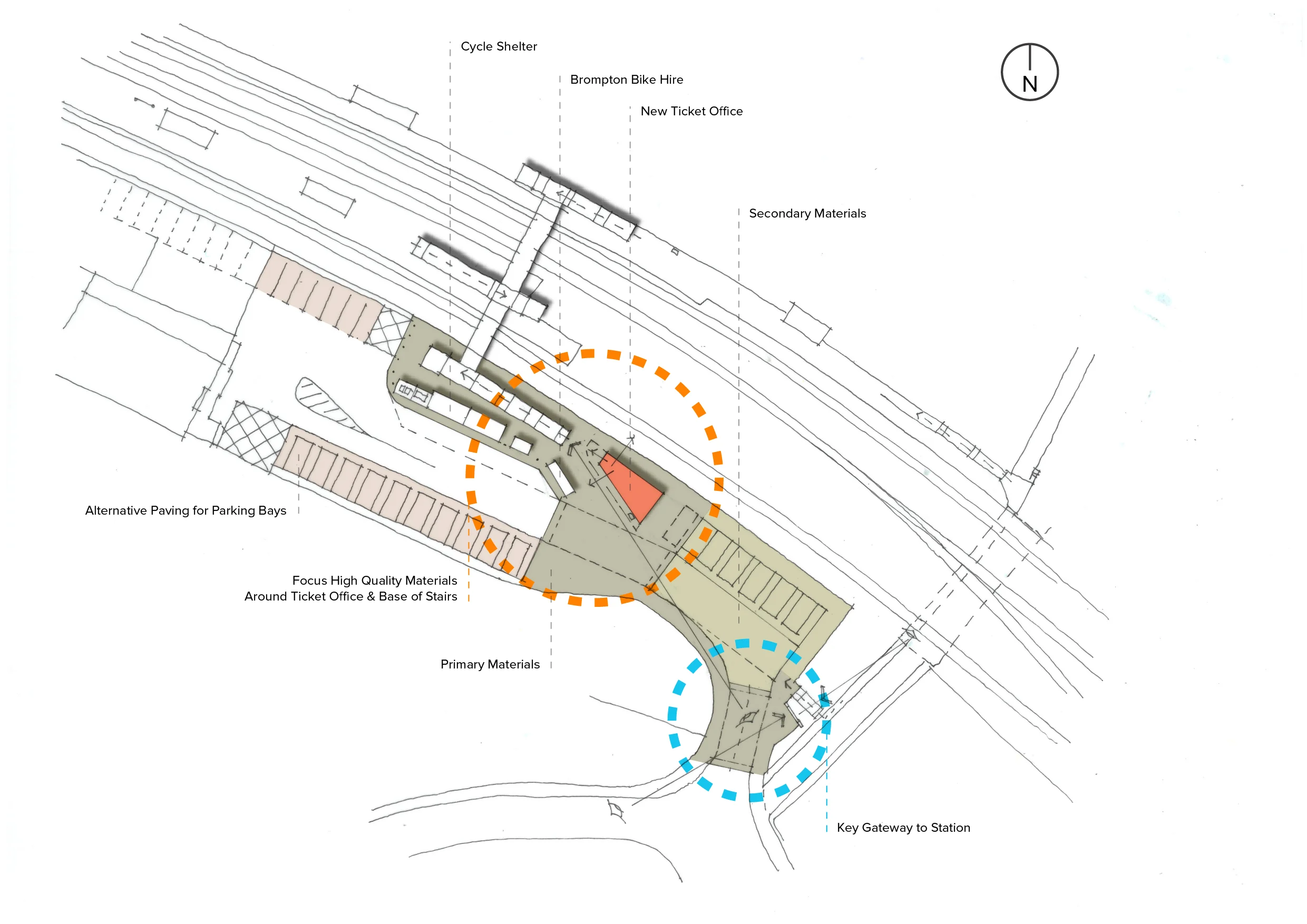 Site layout design concept