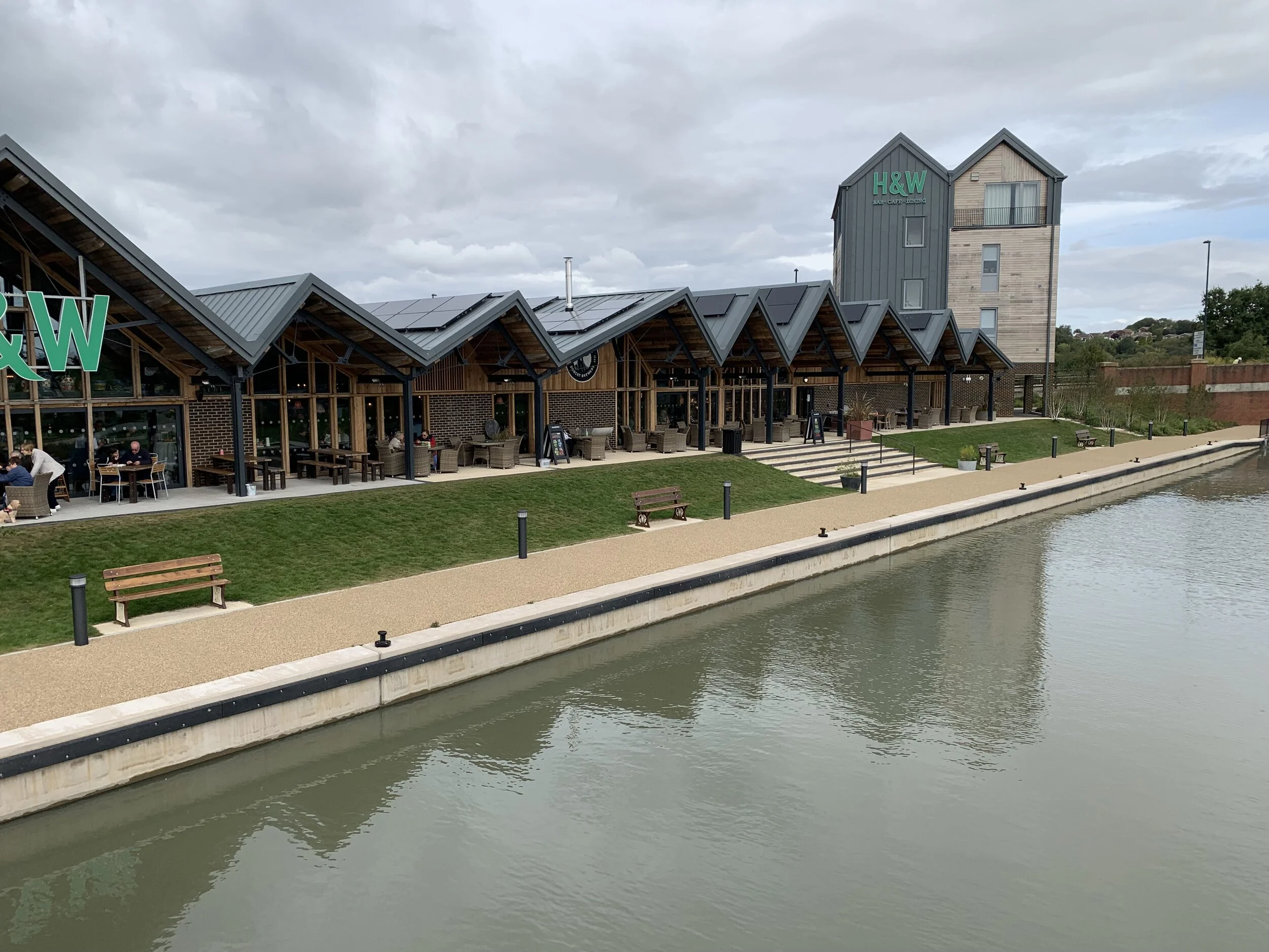 Hall & Woodhouse, part of the emerging community at Witchelstowe.