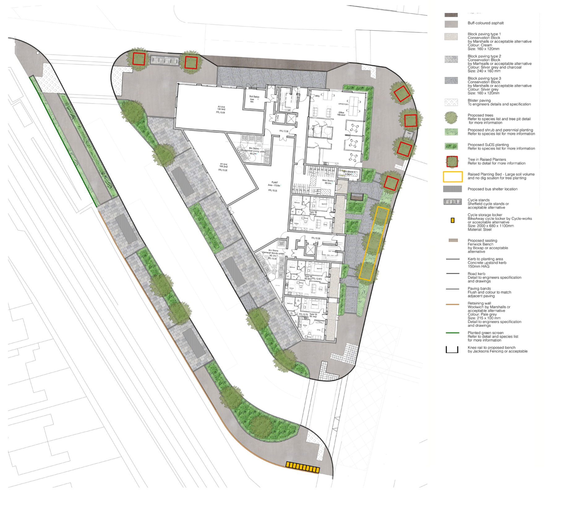 Landscape Architecture Waungron Road, Cardiff — The Urbanists