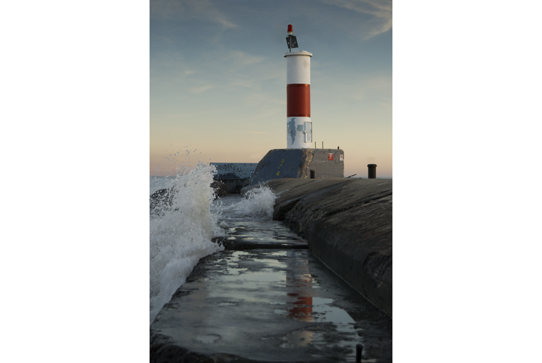 Waukegan Beach Lighthouse