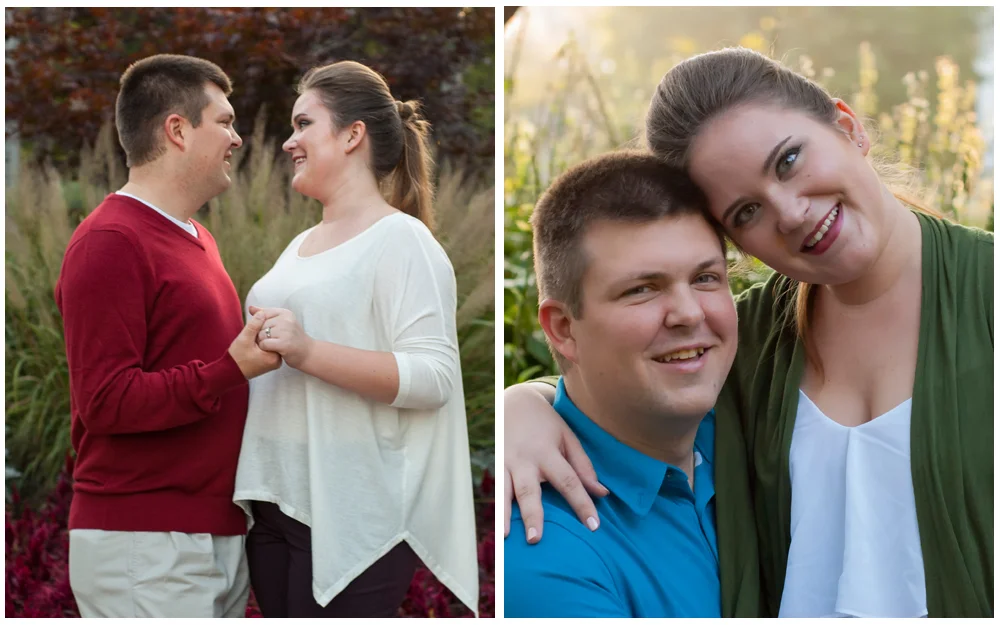engagement session Bowen Park Waukegan