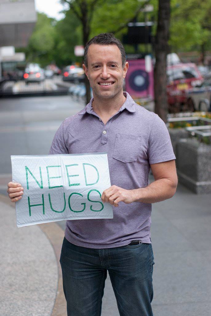 Mark Abrams, founder of Spread the Hug