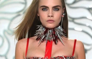 Statement Embellished Choker: Versace Fall Winter 2014