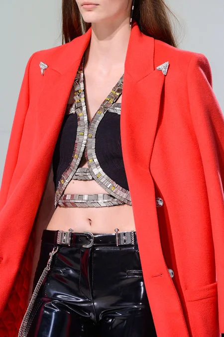  Versace Fall Winter 2014. Embroidery by Meera Embroidery. For a quotation please contact: info@meeramittal.com 