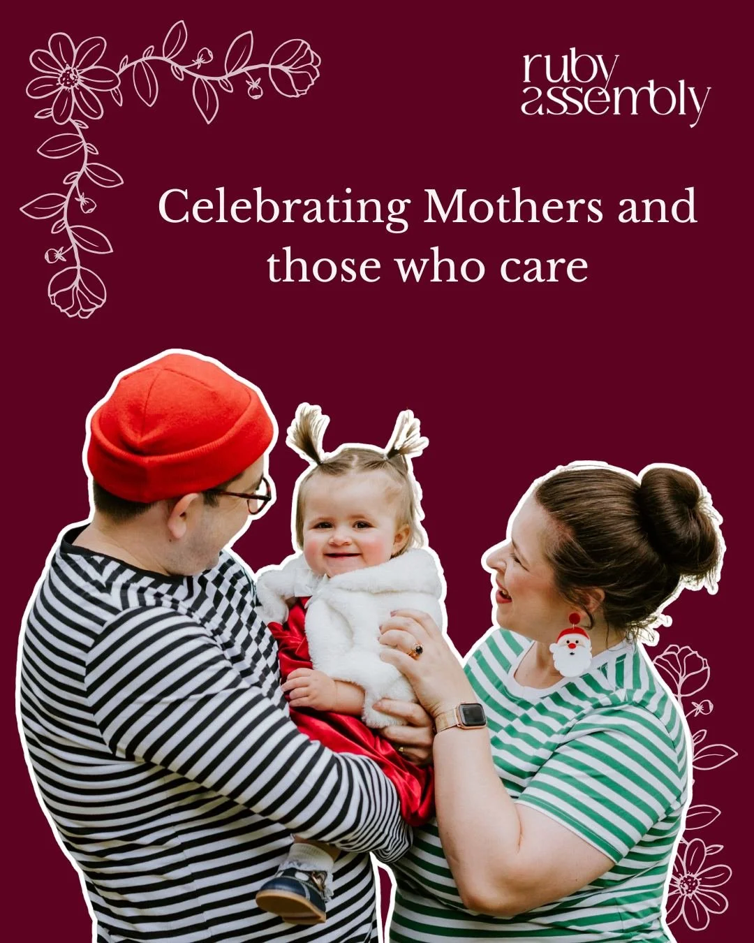 CELEBRATING THOSE WHO CARE: Whether you're a Mum, a mother-figure, or an important carer in someone's life; today's a day to celebrate.

Ruby Assembly champions flexibility and career-growth for Mothers and primary carers.  Being a parent or a carer 
