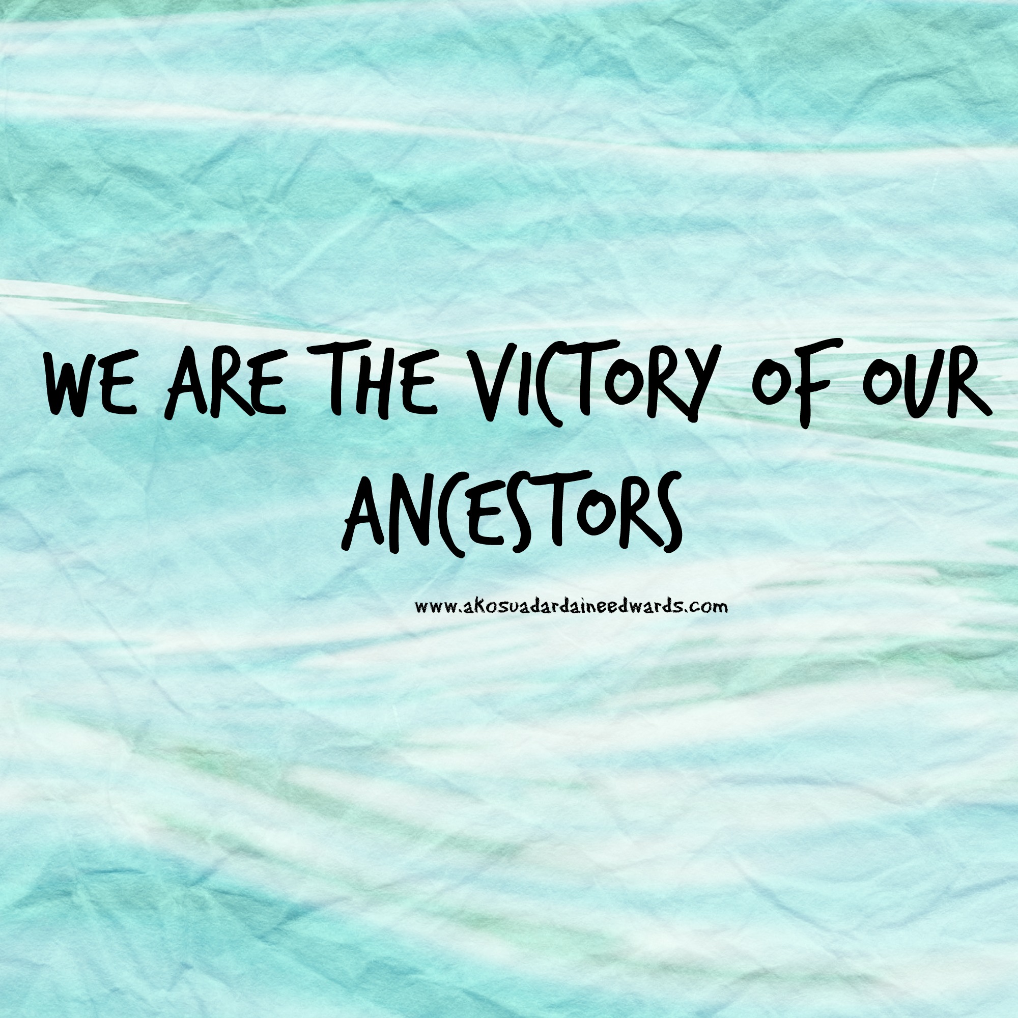 Let Us Continue The Work