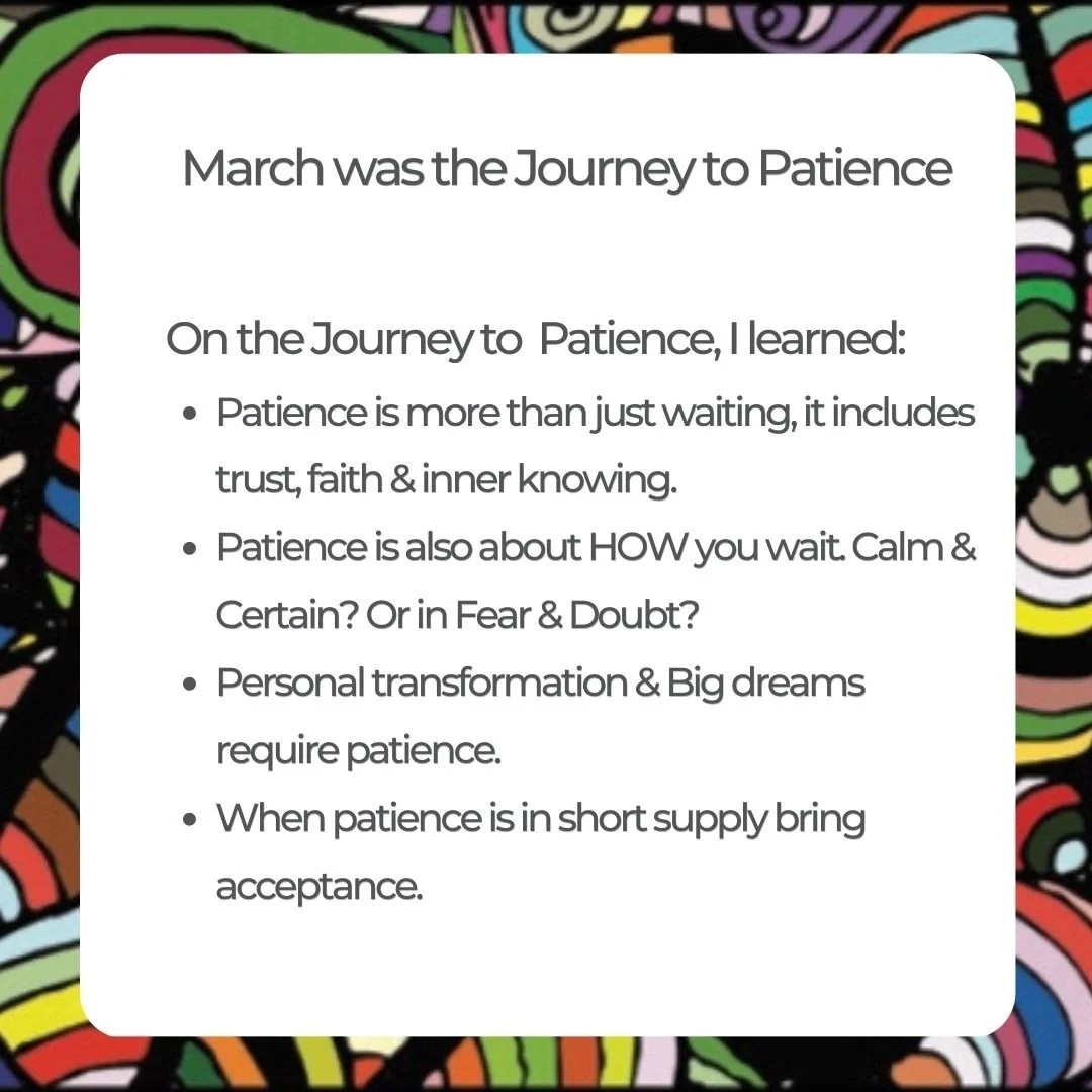 5 Lessons Learned on the Journey to Patience