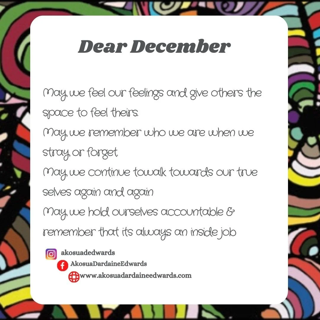 Dear December 