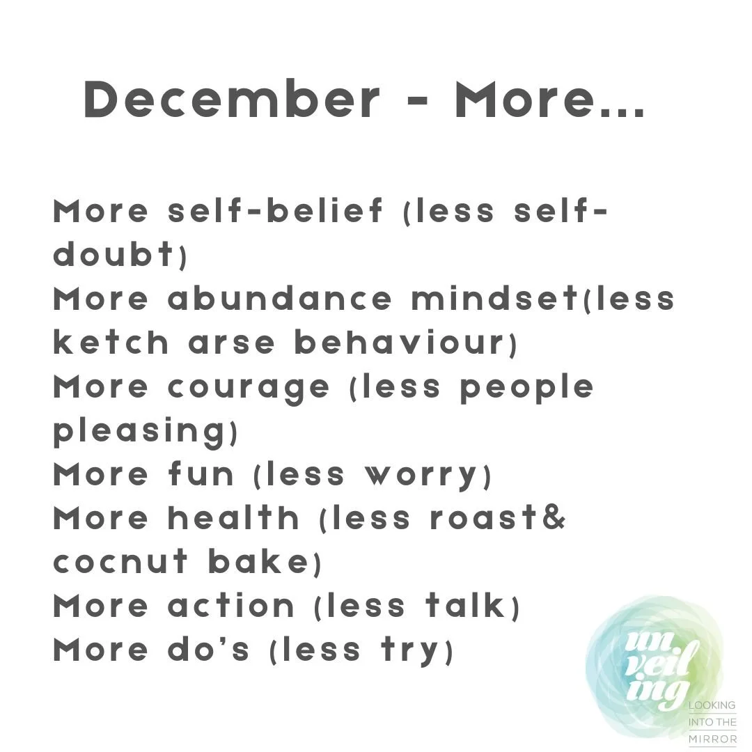December’s Word: More