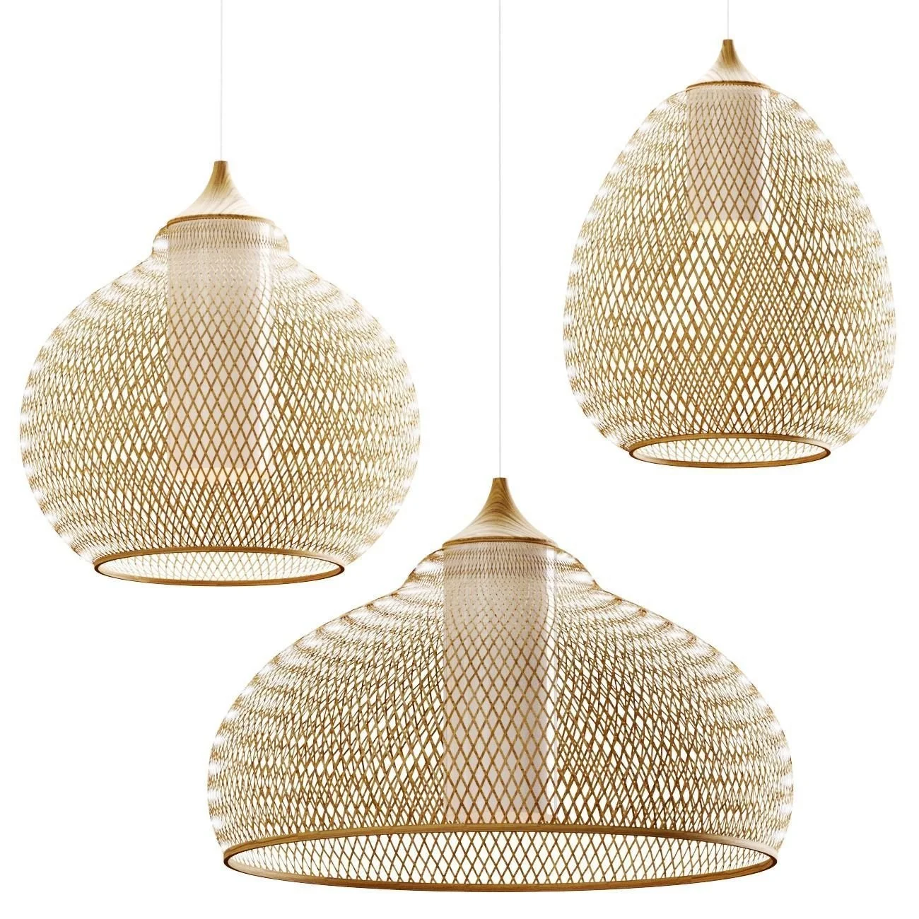 Rattan Pendant Collection 8