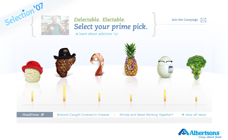 Selection '07 – Microsite