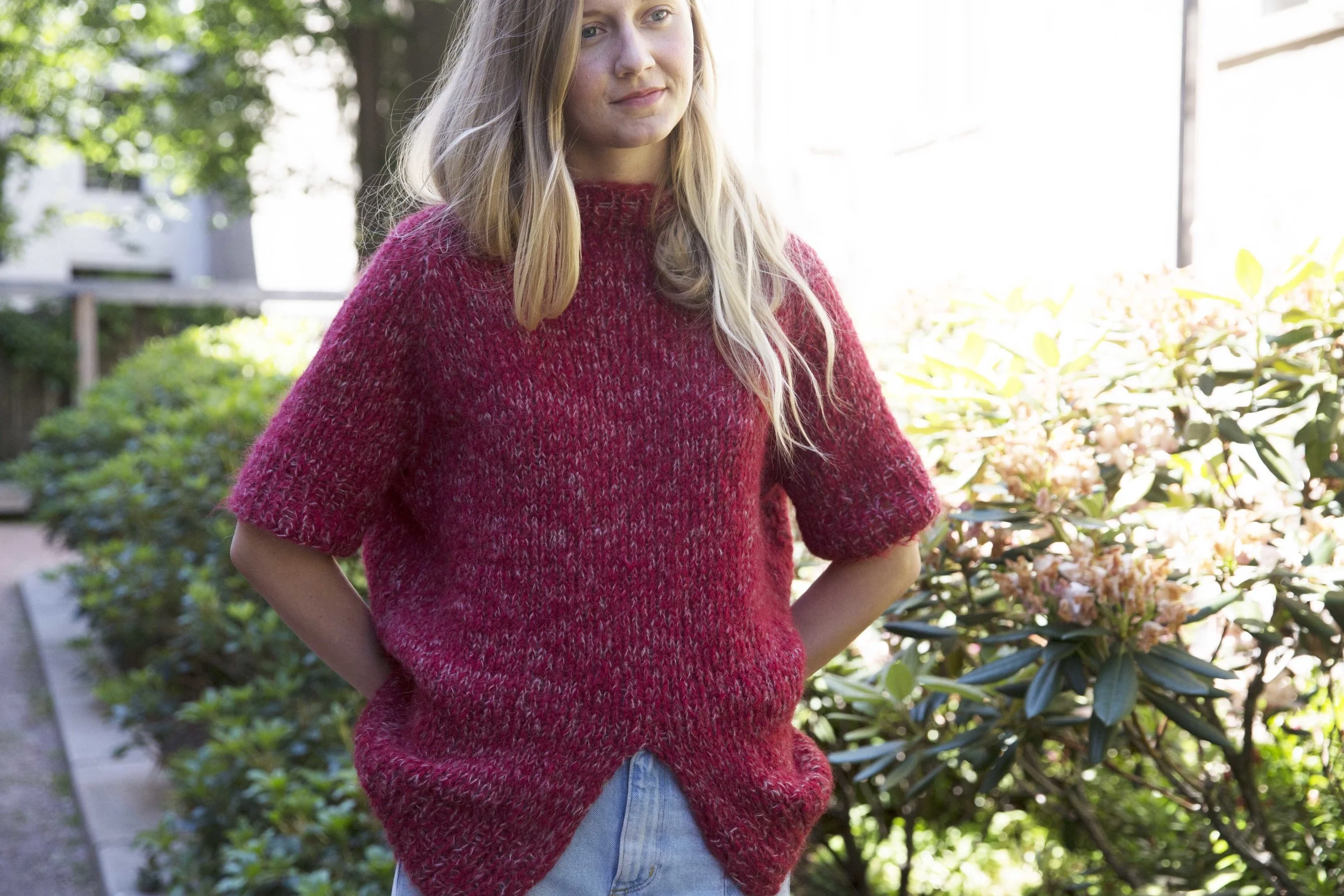 The Ingrid Short Sleeve Sweater