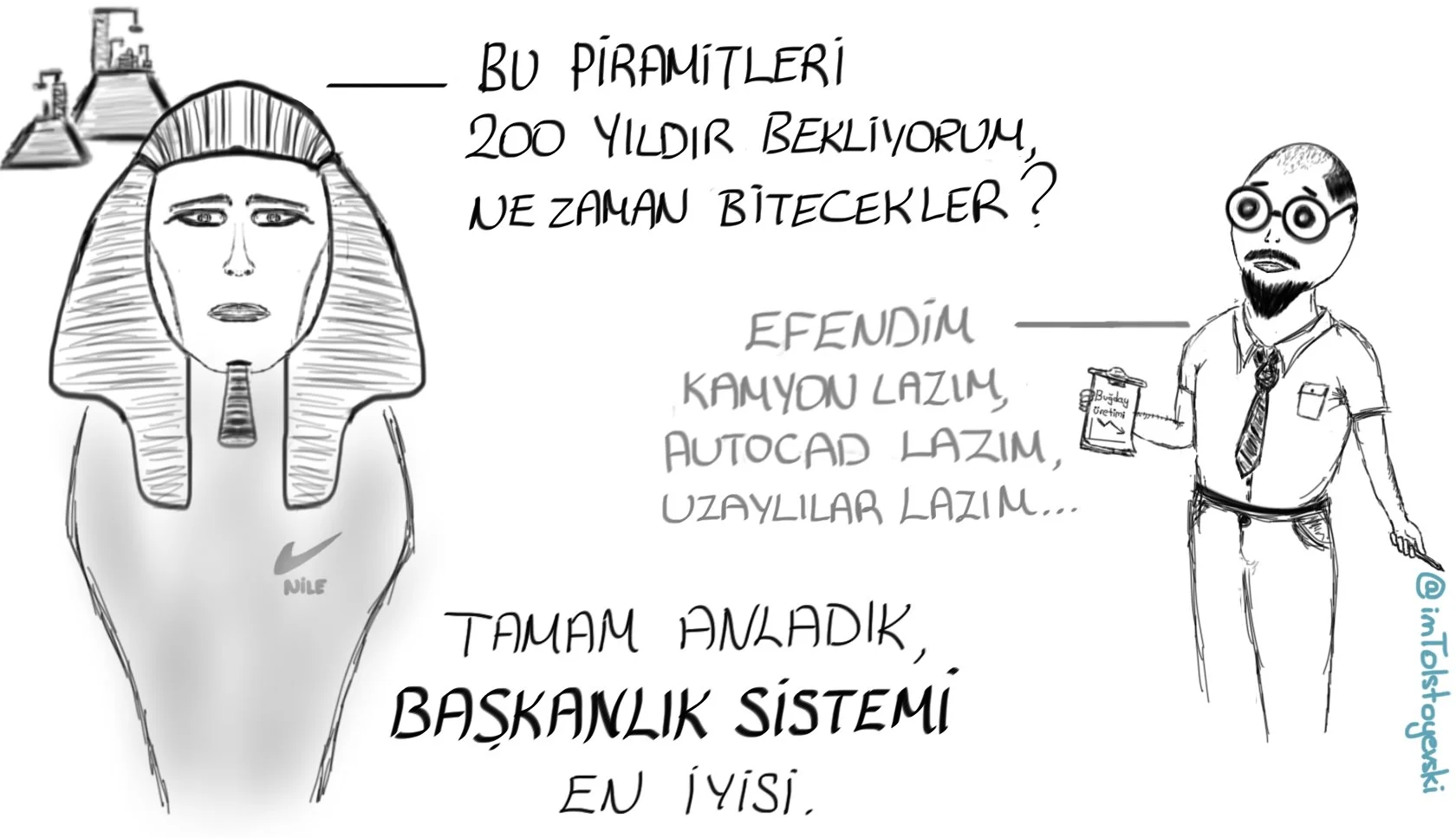 Piramitleri uzaylıların yaptığına inananlar, Babil'in Asma Bahçeleri veya Colossus hakkında ne düşünüyorlar acaba ?
