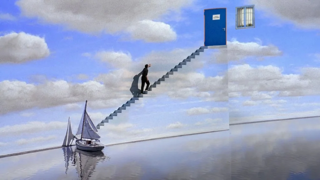 The Truman Show ’a benziyor Platon’un dünyası. Aşk meşk nefret dahil her şey, gerçek halinin ucuz bir taklidi sadece. Fakat film seti (simülasyonun kendisi) yalan değil. Truman orayı terkettikten ve şov bittikten sonra da varolmaya devam edecek o film seti. İdealizmde ise, film setinin varlığı, onu algılayan bir bilince bağlıdır.