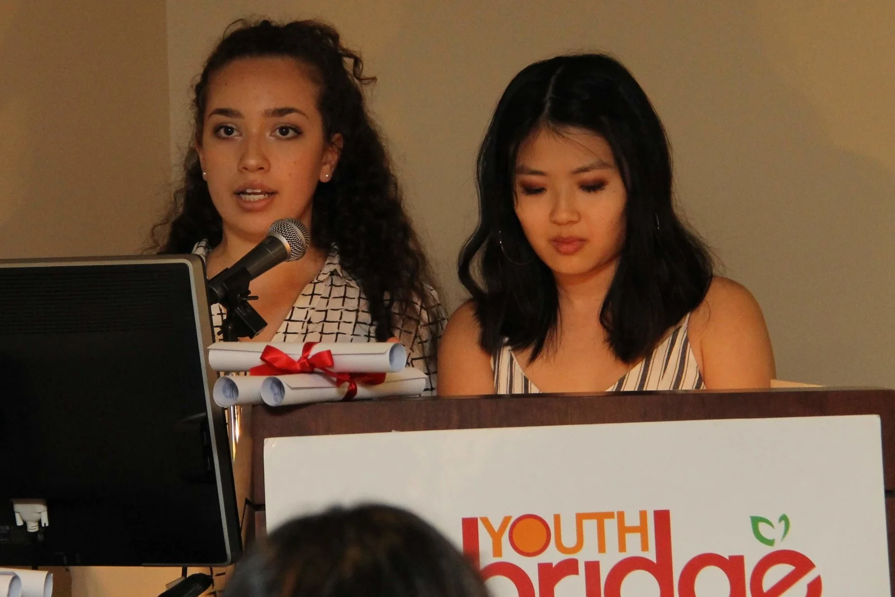 Jessica Gruboy and Chelsea Cheung are both graduating seniors at Stuyvesant High School.
