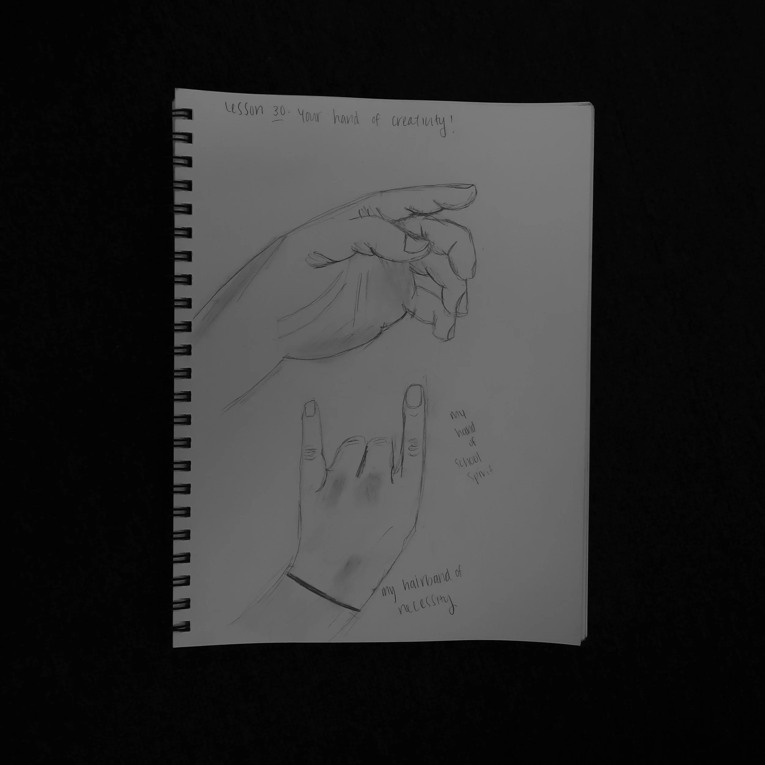 I was relieved to be done with this book and project. These hands are pretty good.