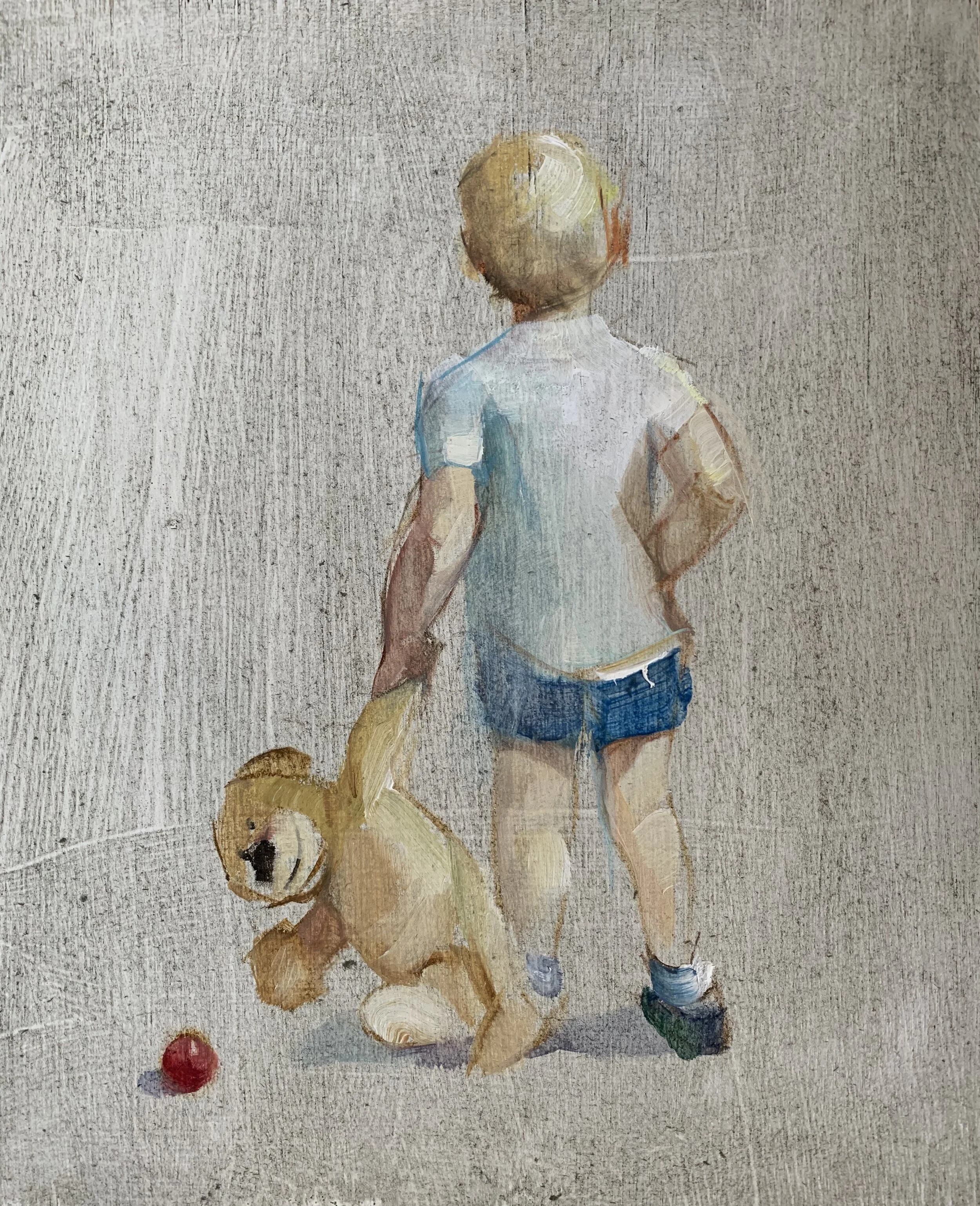 Reaching for the Red Ball.