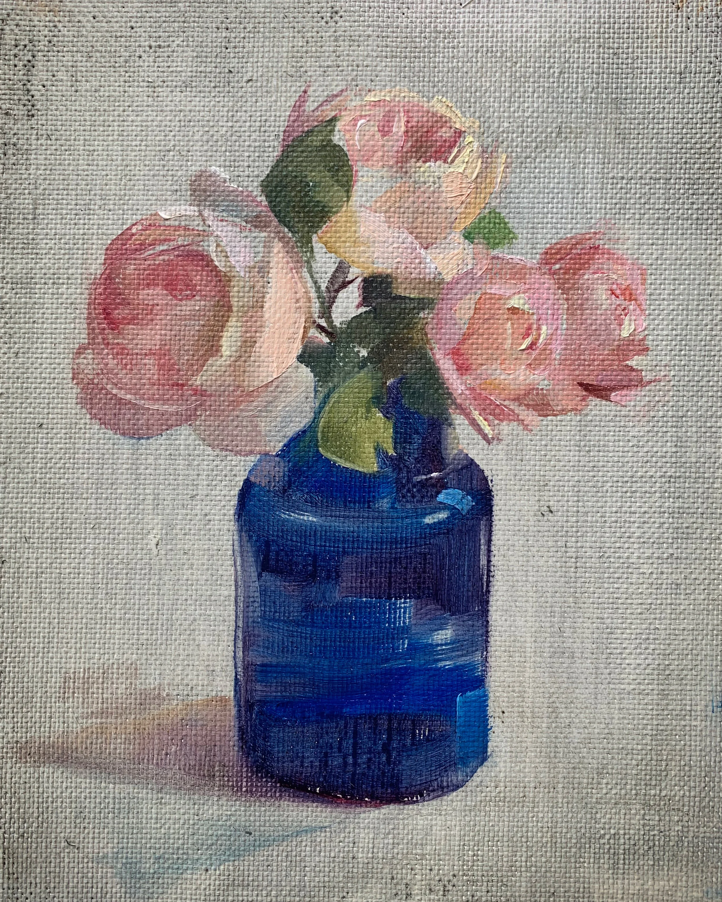 The Blue Vase.